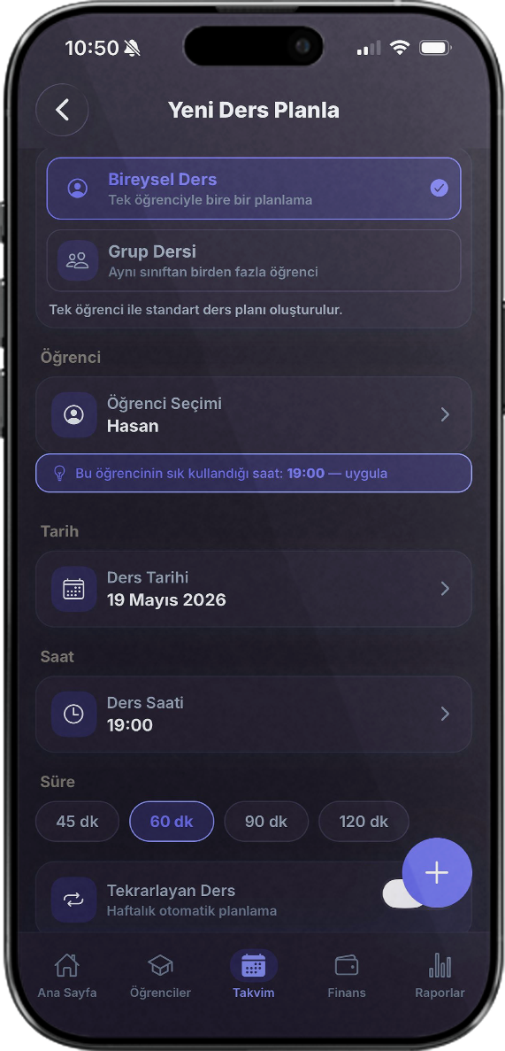 Ders planlama